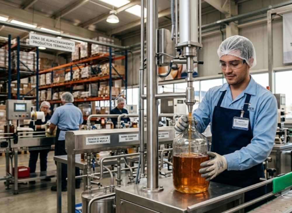 Operario de Producción para Planta Química y Alimenticia
